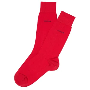 Chaussettes Unies - Rouge