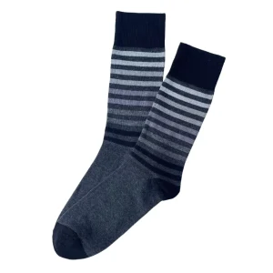 Chaussettes - Rayures Grises