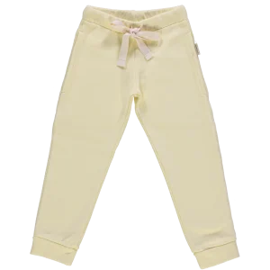 PANTALON ANICET MOLLETON KIDS Pastel Yellow