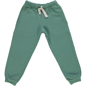 PANTALON ANICET MOLLETON KIDS Deep Grass Green