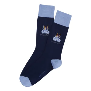 Chaussettes - Ski You Later Marine