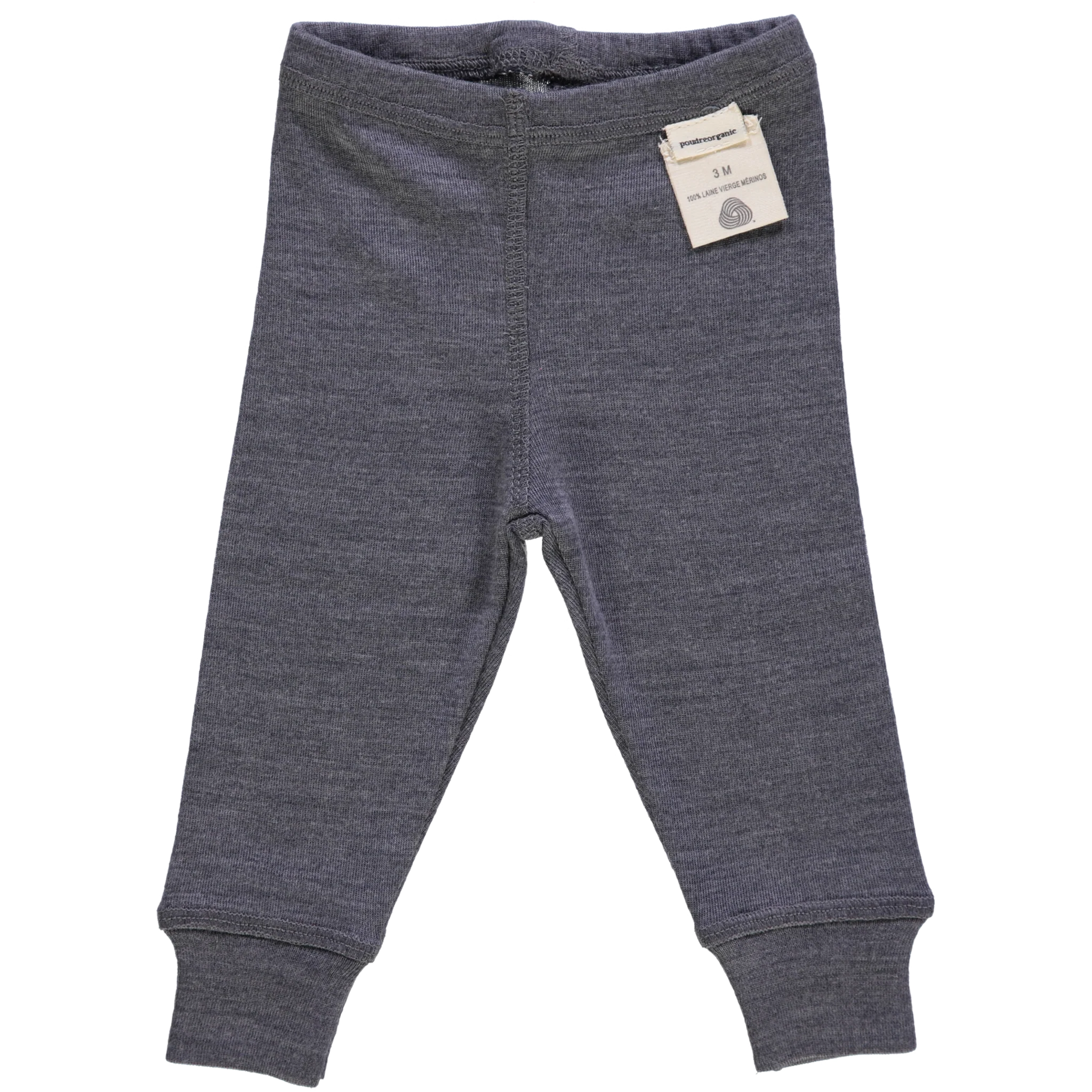 LEGGING BASILIC MÉRINOS Gris Chiné Clair