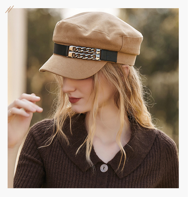 Béret Casquette Femme à Chaîne – Image 4