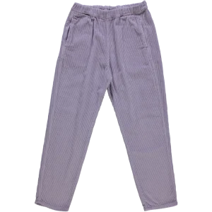 PANTALON COQUELICOT VELOURS CÔTELÉ Lavender Gray