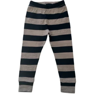 LEGGING CYCLAMEN MÉRINOS Rayé Marine