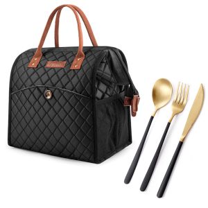Set Repas Nomade Chic Noir