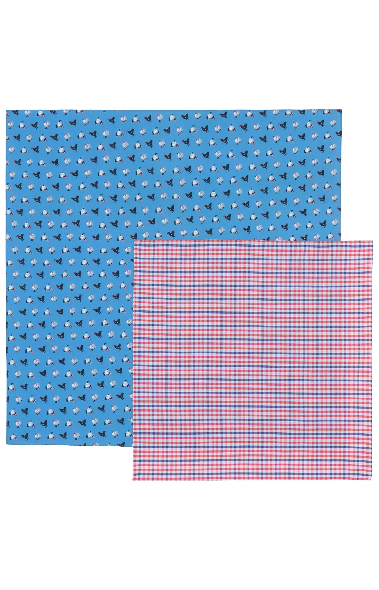 Furoshiki - Carreaux & Poules – Image 4