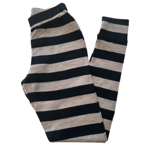 LEGGING POINSETTIA MÉRINOS ADULTE Rayé Marine