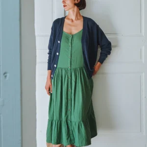 ROBE CELOSIE Deep Grass Green
