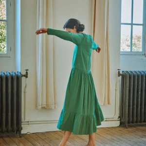 ROBE GAURA Deep Grass Green