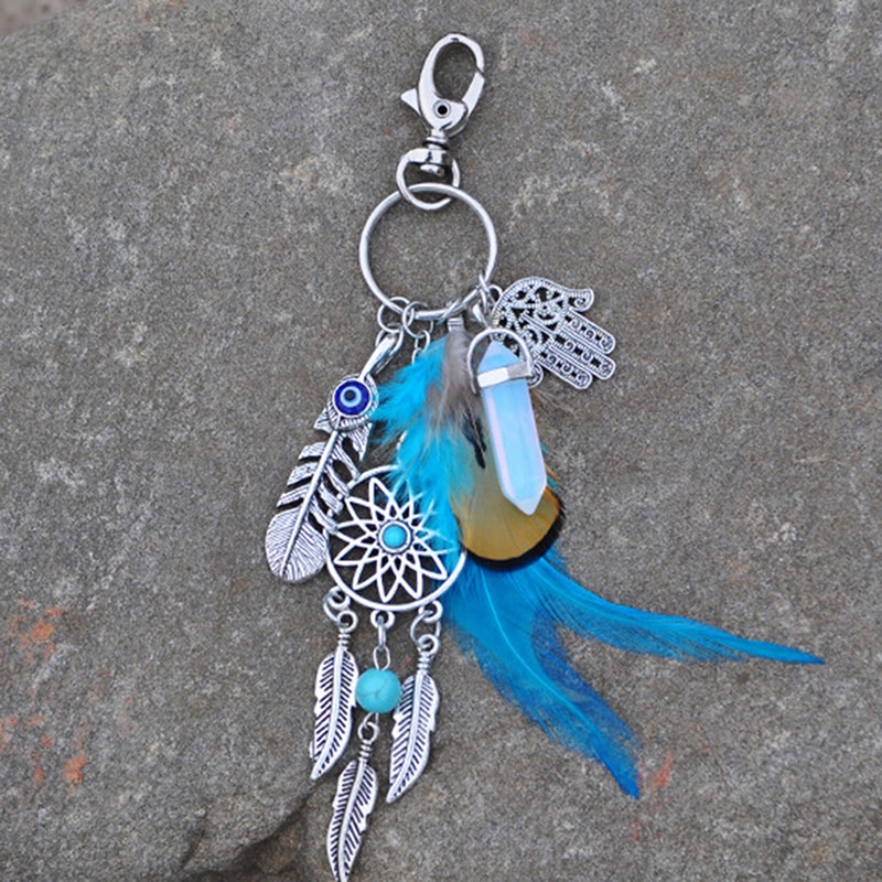Porte – Clés Bohème Plume – Image 6