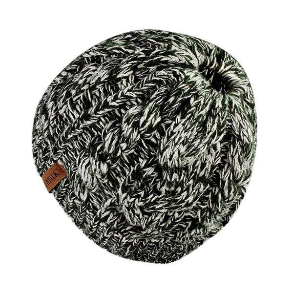 Bonnet Ponytail Tricot – Cendré – Image 2