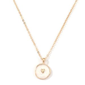 Collier Email Blanc- Bélanie