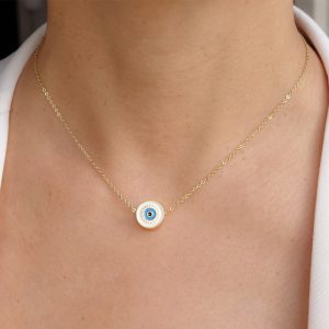 Collier œil protecteur rond