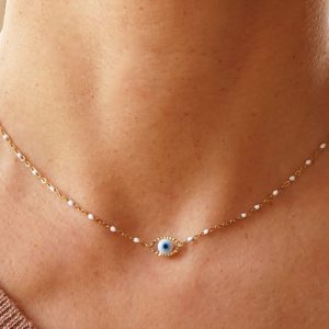 Collier œil protecteur