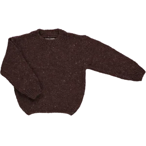 PULL THÉ LAINE Speckled Chocolat